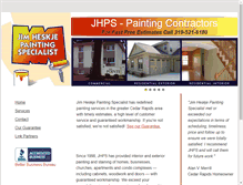 Tablet Screenshot of jhpaintingsp.com